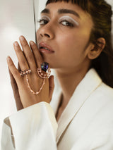 Crystal String Ring