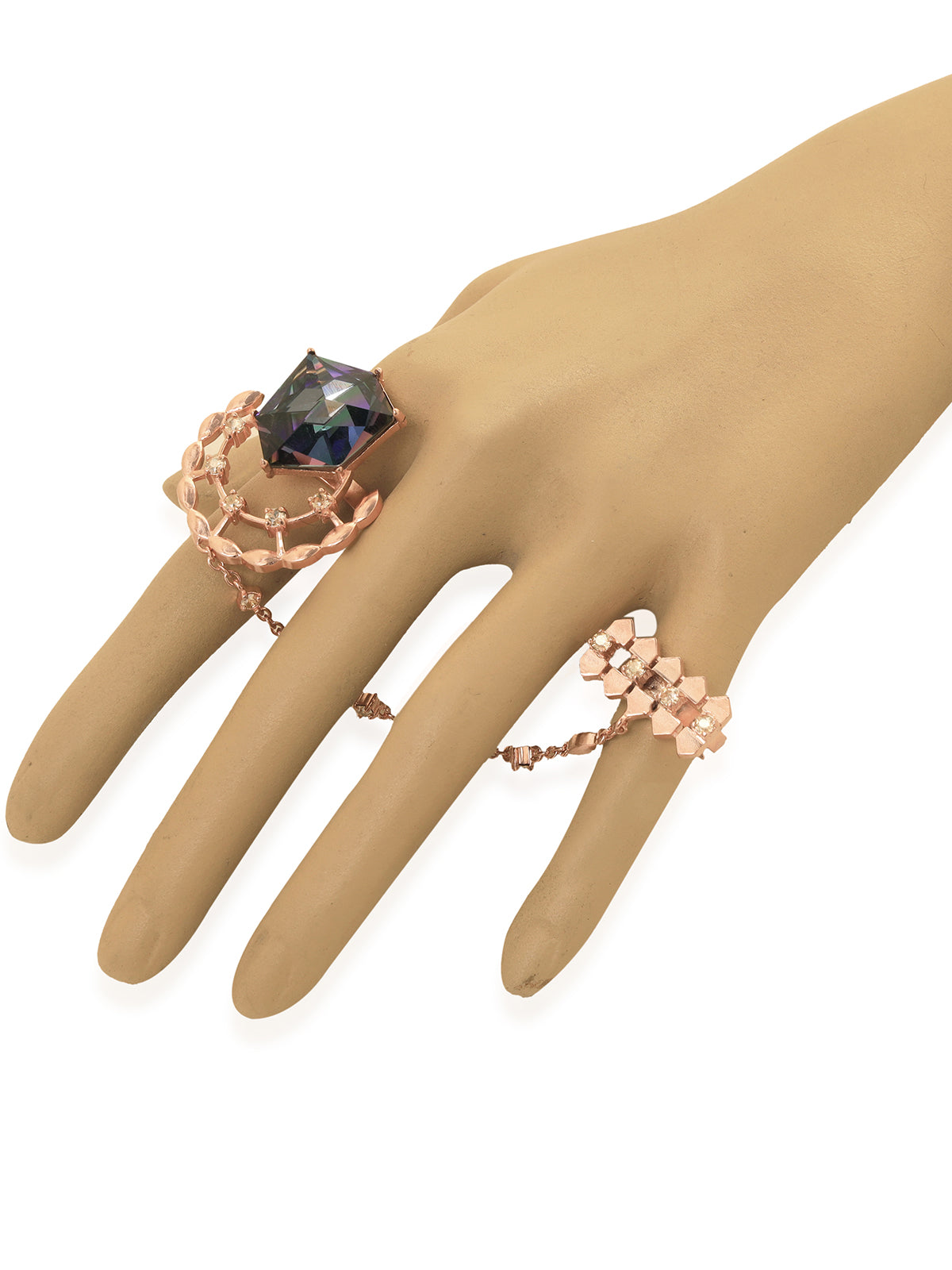 Crystal String Ring