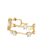 Crystal Studded Twig Bracelet