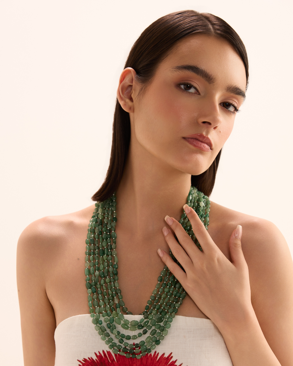 Evergreen 7 Layered Necklace