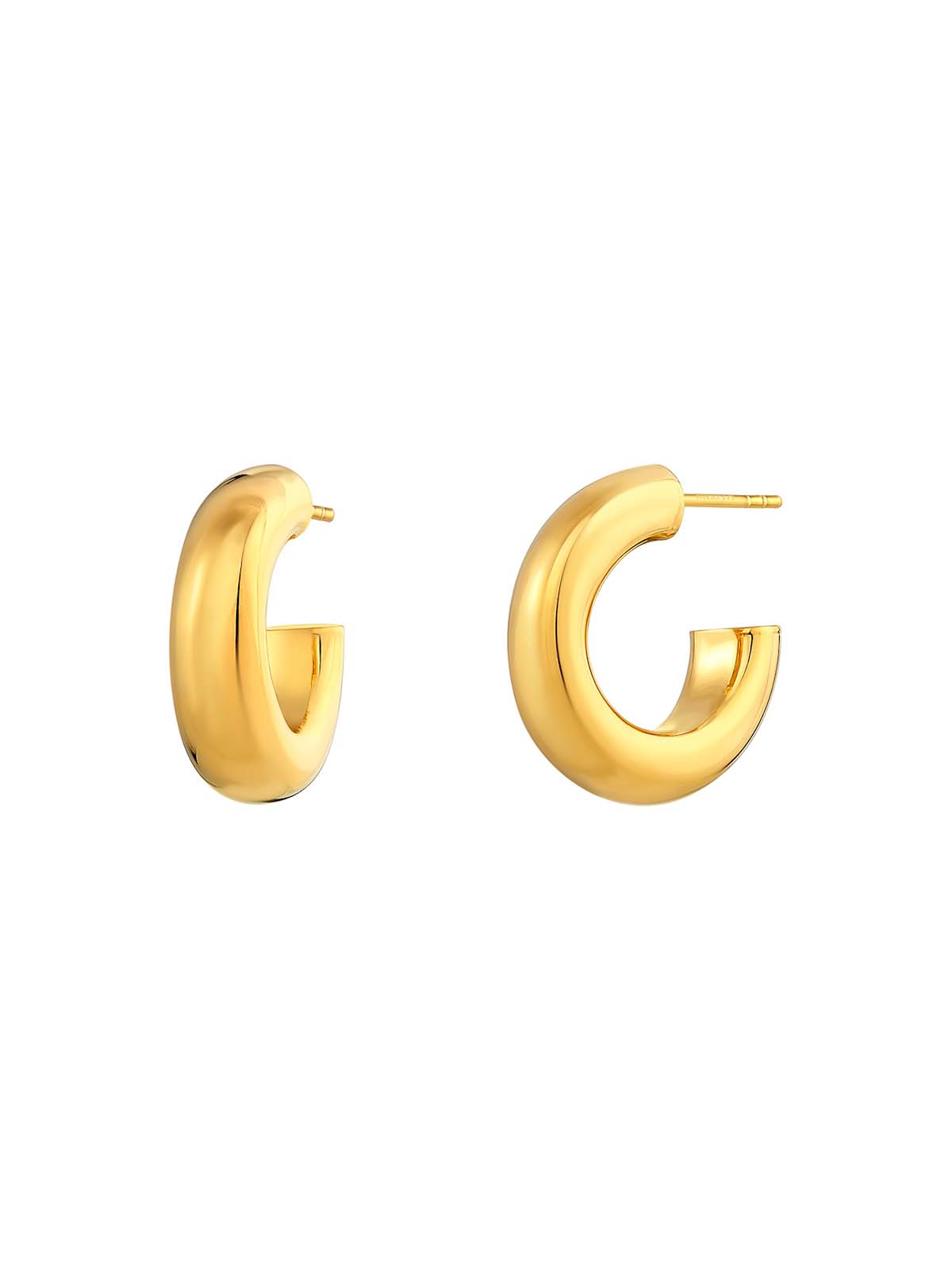 Chunky Small Hoop Earrings