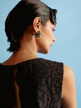 Daisy Petal Huggie Hoops