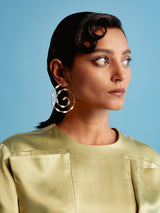 Classic Marigold Hoop Earrings