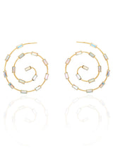 Classic Marigold Hoop Earrings