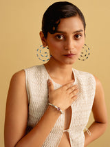Classic Marigold Hoop Earrings