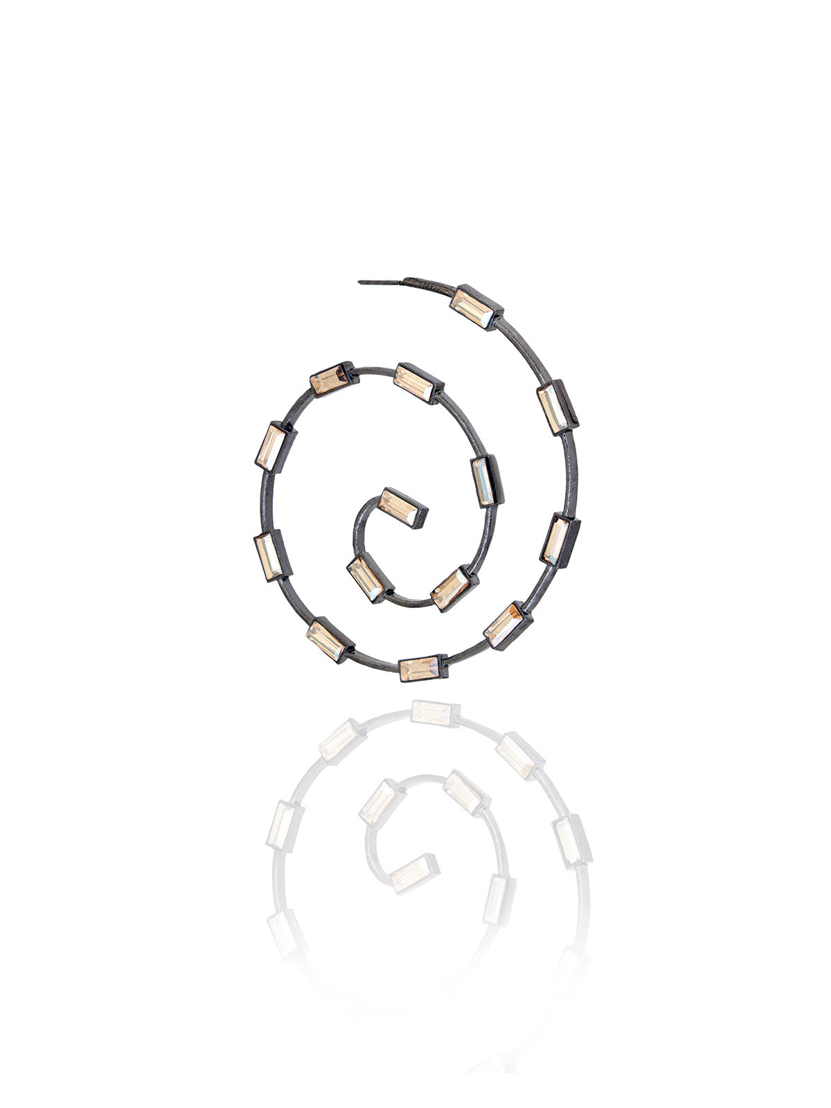 Classic Marigold Hoop Earrings