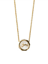 Faith Mother of Pearl Necklace