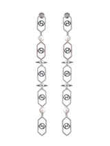 Monogramed Danglers