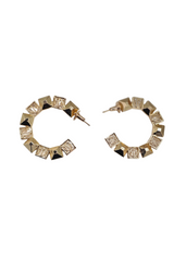 Luna Gap Mini Hoops – Golden
