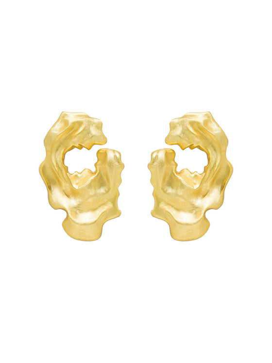 Gold Drip Earrings
