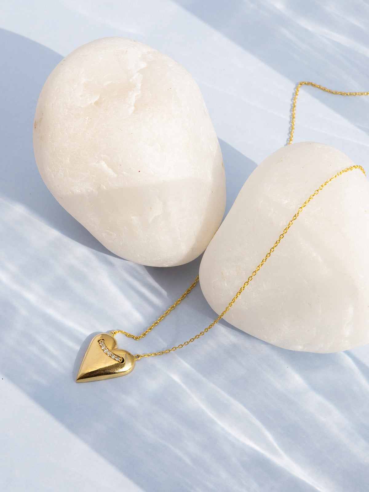 Heart & Stitch Necklace