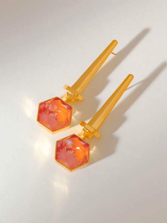 Hexagonal Crystal Danglers