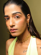 Double Layer Gold Hoops