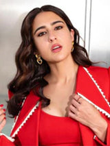 Sara Ali Khan in Love Love Love Earrings