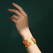  Pink Floral Handcuff