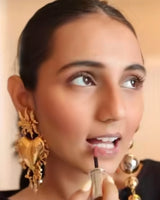 Statement Chunky Heart Earrings