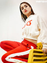 Shraddha Kapoor in Iconic Monogram OH Hoops