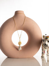 Long Sunken Necklace