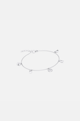 Everyday Signature Silver Charm Bracelet