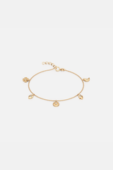 Everyday Signature Golden Charm Bracelet