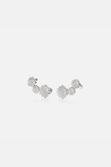  Sunflower Trio Silver Ear Climber
