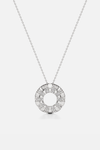 Alterna Silver Minimal Pendant Necklace