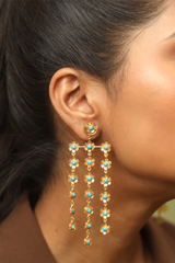 Sahara Turquoise Dangler Earrings