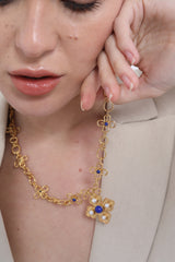Byzantia Royal Medallion Necklace