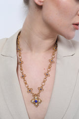 Byzantia Royal Medallion Necklace