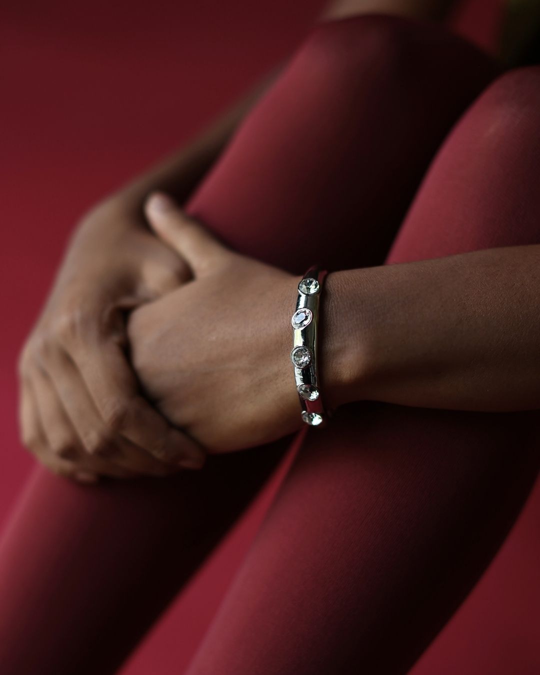 Multi-Crystal Stack Bracelet