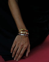 Multi-Crystal Stack Bracelet