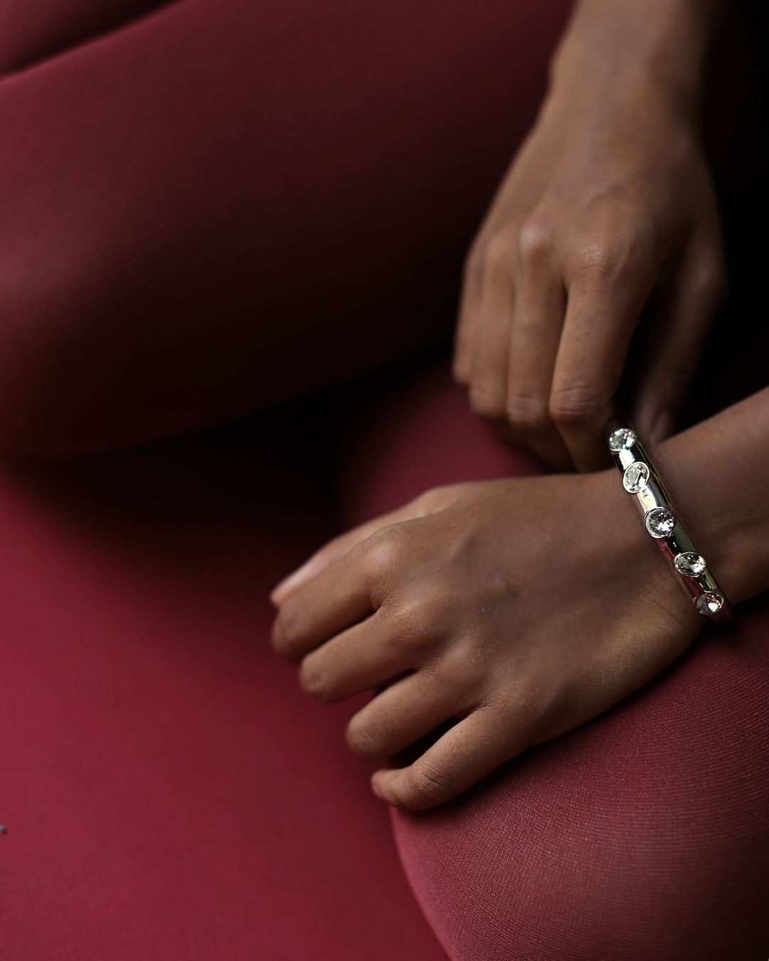Multi-Crystal Stack Bracelet