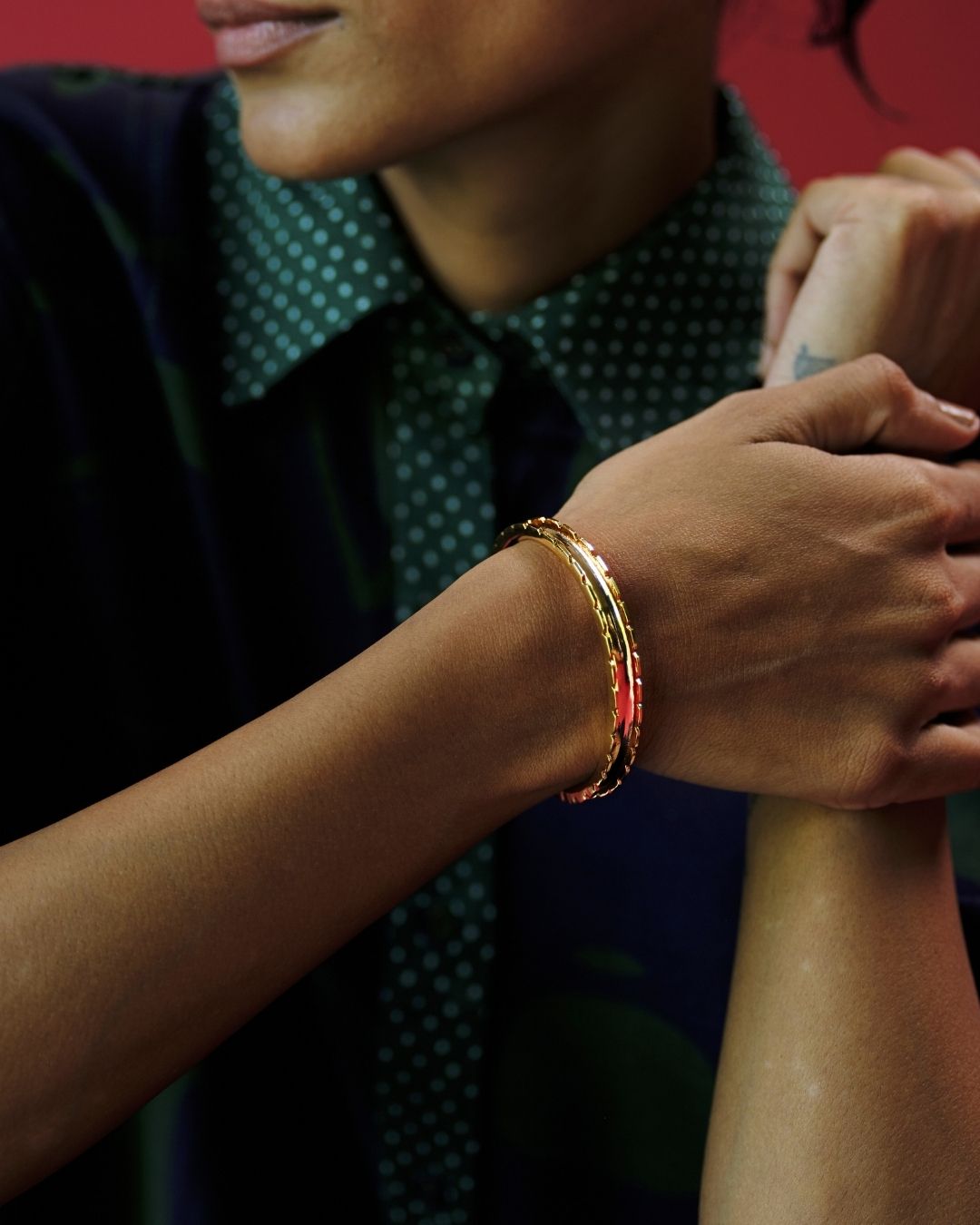 Trace Cuff Bracelet