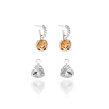 Crystal Shift Hoops