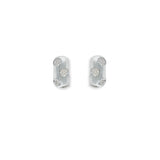 Luxe Crystal Hoops
