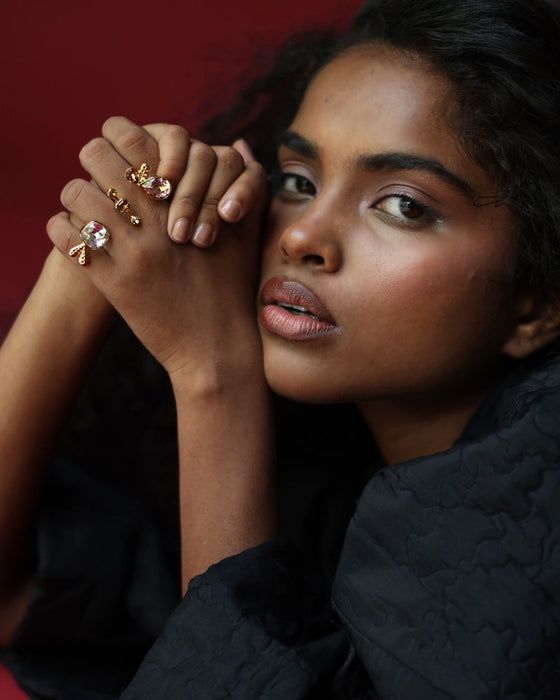 Asymmetric Multi-Crystal Ring