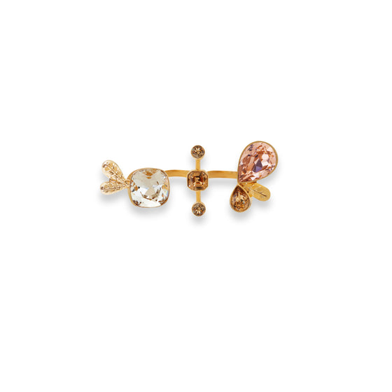 Asymmetric Multi-Crystal Ring