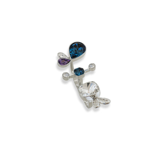 Asymmetric Multi-Crystal Ring