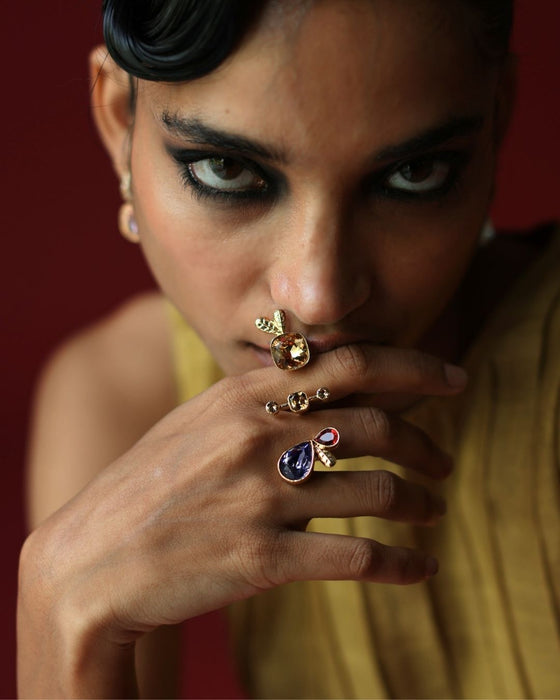 Asymmetric Multi-Crystal Ring