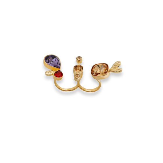 Asymmetric Multi-Crystal Ring