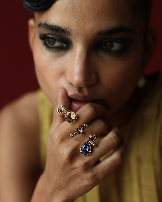 Asymmetric Multi-Crystal Ring