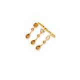 Crystal Stack Statement Ring
