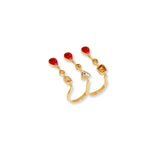 Crystal Stack Statement Ring
