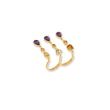Crystal Stack Statement Ring