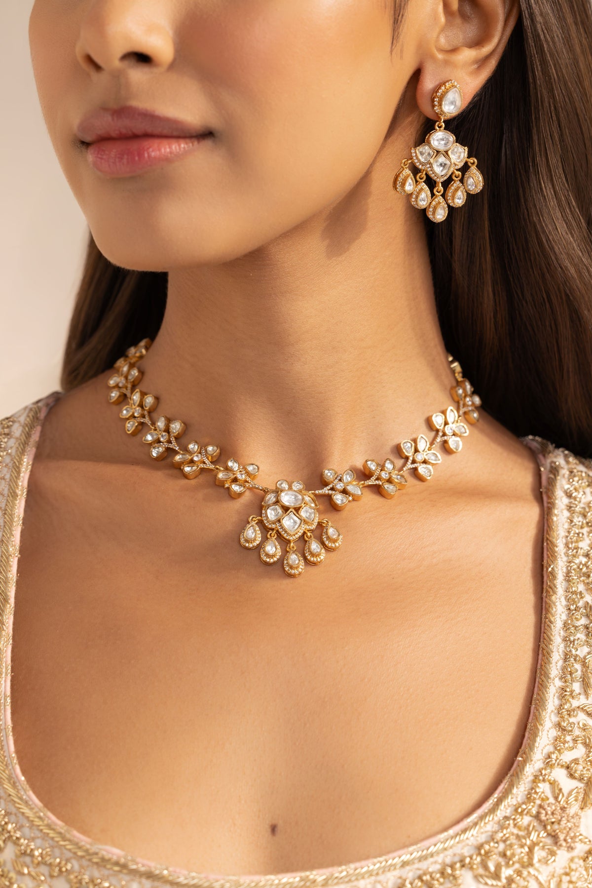 Noor Polki Choker Set