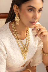 Nityara Moissanite Necklace Set