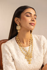 Nityara Moissanite Necklace Set