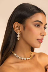 Aaina Moissanite Choker Set