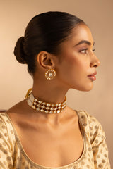 Sitara Moissanite Choker Set