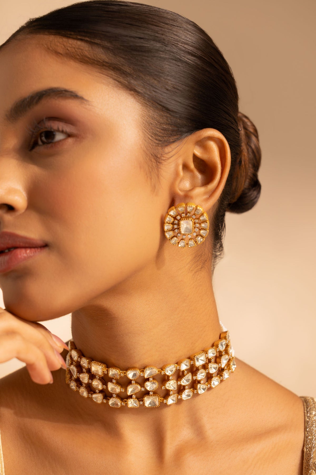 Sitara Moissanite Choker Set